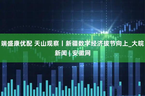 端盛康优配 天山观察丨新疆数字经济拔节向上_大皖新闻 | 安徽网