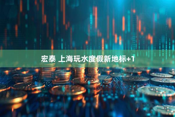 宏泰 上海玩水度假新地标+1